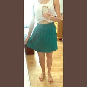 Skater skirt with pockets